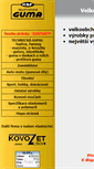 Mobile Screenshot of guma.cz